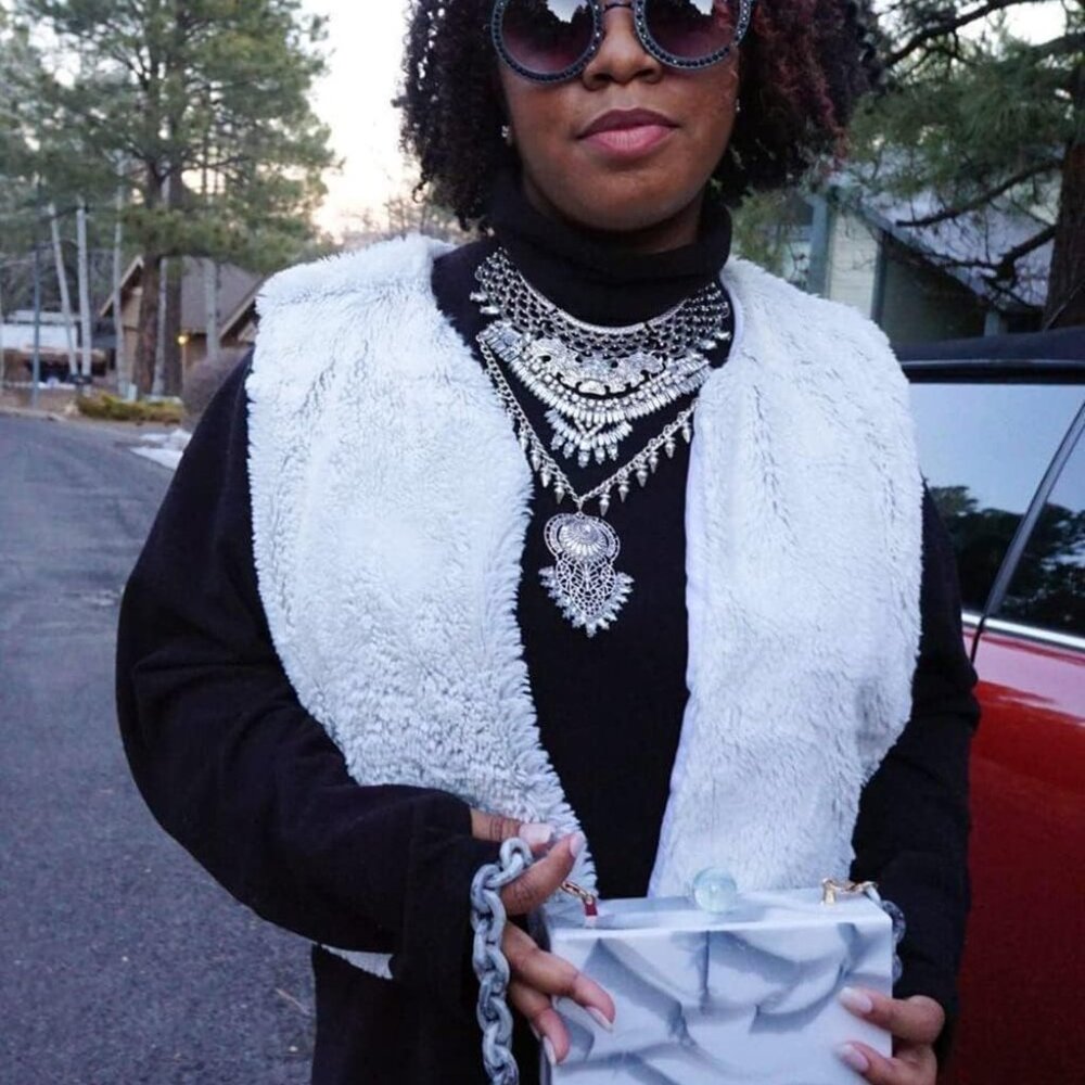 Long Tassel Chunky Boho Coin Statement Necklace For Women Silver - Picture 2 of 7